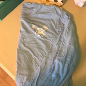 Pixie Lee & Co. Long sleeve Disney Christmas T